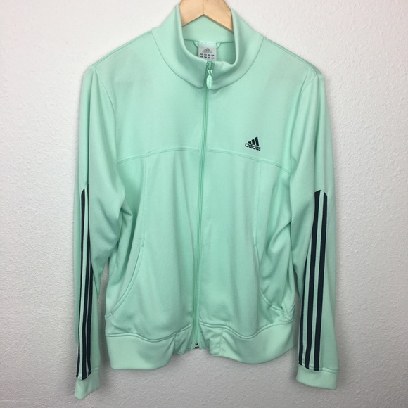 mint green adidas outfit